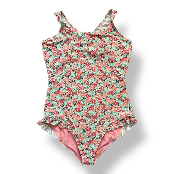 Vineyard Vines Other - Vineyard Vines | Floral Ruffled One Piece Swimsuit (L)